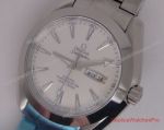 Buy Copy Omega Seamaster Day Date Watch SS White Dial